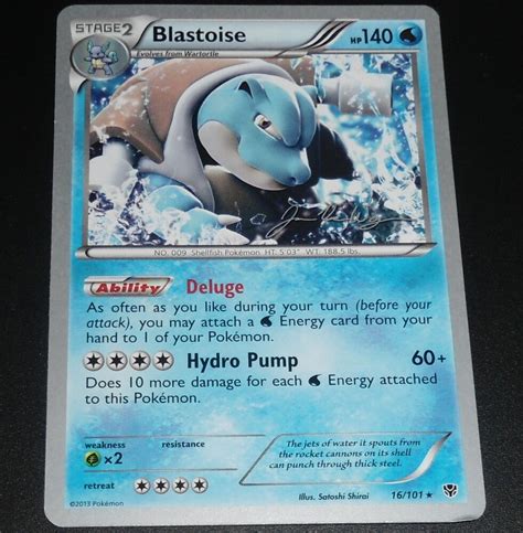Get your collection growing, with some beautiful pokémon trading cards and get hooked on pokémon tcg! Blastoise 16/101 World Championship PROMO Pokemon Card ...