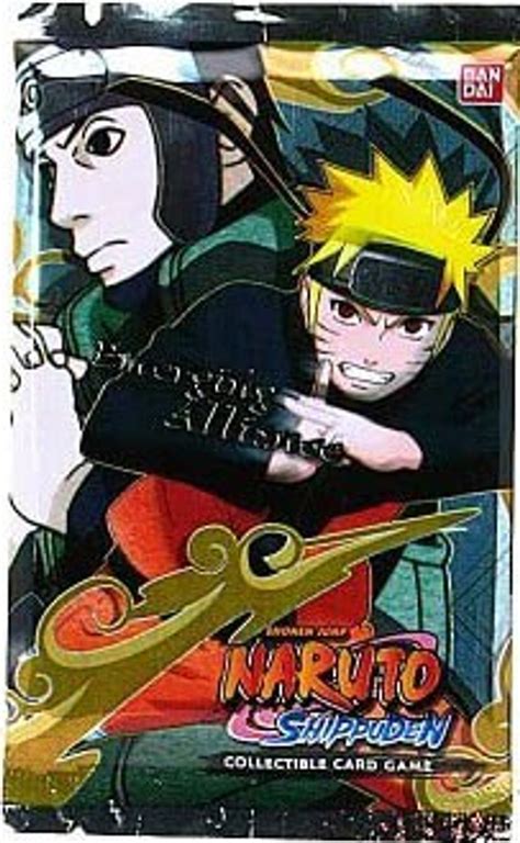 Naruto Shippuden Card Game Emerging Alliance Booster Pack 10 Cards