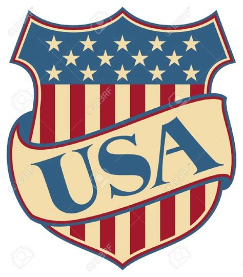 United States Of America Shield Usa American Patriotic Symbol