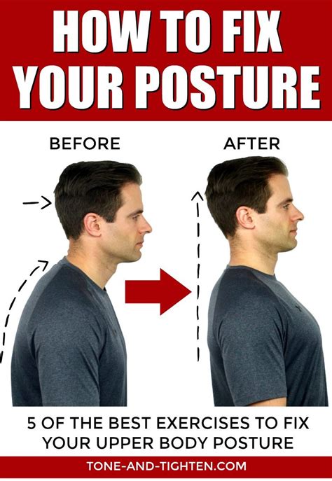 How To Correct Your Posture 5 Exercises To Improve Your Posture Fix Your Posture Posture