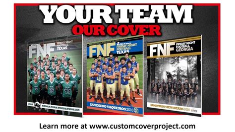 2017 Fnf Magazine Custom Cover Project Promo Video Youtube