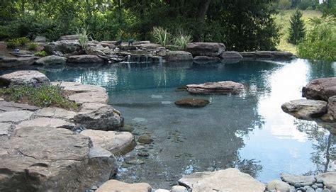 Add Some Rocks Or A Waterfall To Give Your Pool A More Natural And