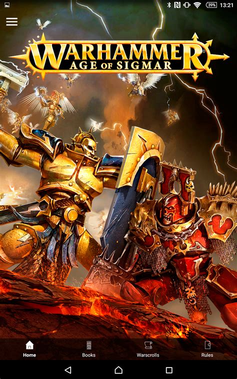 • be in the know about events and promotions at your center. Review, Warhammer AoS Android App. - Wargaming Hub