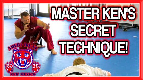 Master Kens Secret Technique Master Ken And Gnt Martial Arts Youtube