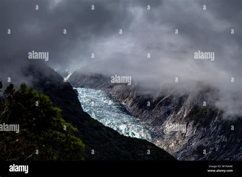 Franz Josef Glacier South Island New Zealand Stock Photo Alamy