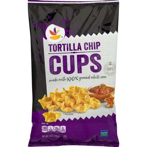 Ahold Tortilla Chip Cups Snacks Chips And Dips Market Basket