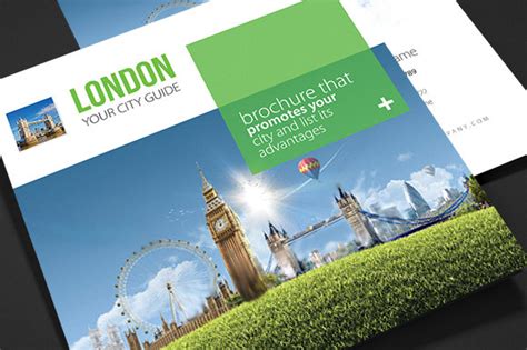 London City Trifold Brochure Brochure Templates Creative Market