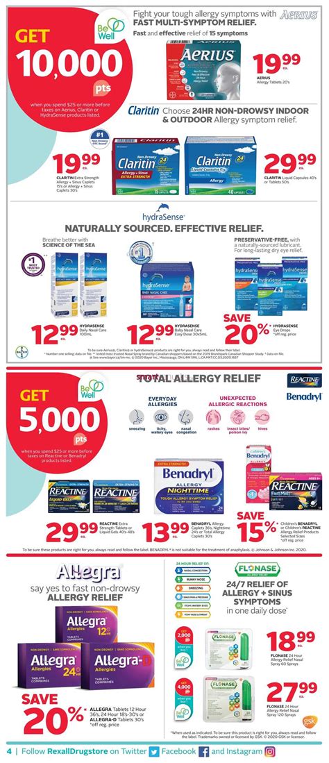 Rexall On Flyer May 15 To 21 Rexall Pharmaplus Flyer