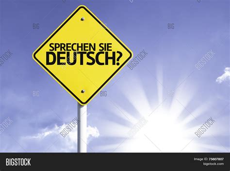 Sprechen Sie Deutsch Image And Photo Free Trial Bigstock