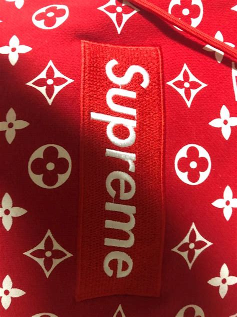 Hoodie, on sale, supreme tag: Supreme X LV Box Logo Hoodie for Sale in Staunton, VA ...