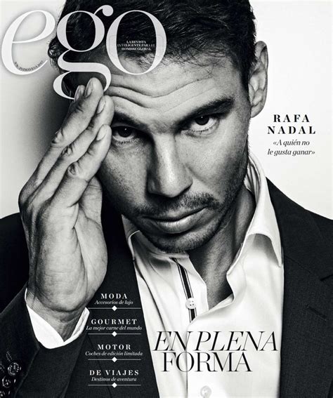 Rafael Nadal Looking Dapper On The Cover Of Ego Magazine 👌 Rafael