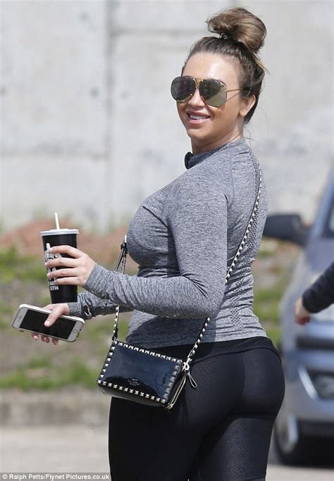 Lauren Goodger Shows Off Her Very Perky Posterior Daily Mail Online