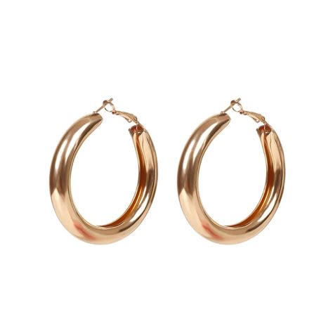 Large Hoop Earrings For Women Huggie Circle Earrings Big Hoops Boucle D Oreille Cercles Hoop