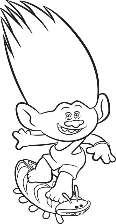Find more coloring pages online for kids and adults of branch and poppy trolls coloring pages to print. Movie Night Ideas For A Trolls Viewing Party With The Kids ...