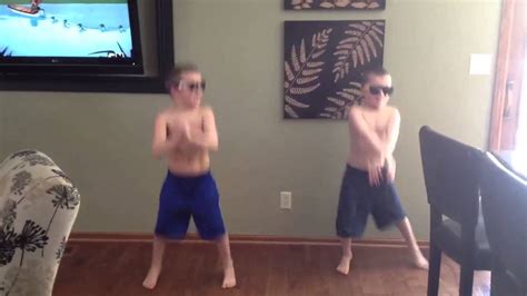Shirtless Twins Do The Gangnam Style YouTube