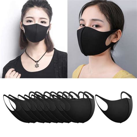 Face Mask Washablereusable Face Mouth Nose Coverprotection Ebay