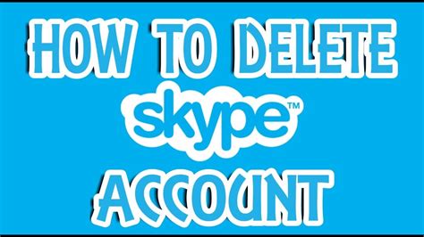 If you stretch the truth anywhere in your application, instagram says that it will not only deny your request, but it may delete your account as well. How To Delete Your Skype Account - YouTube