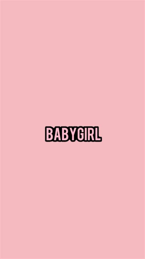 Babygirl By Kitrarn Sassy Wallpaper Pink Wallpaper Iphone