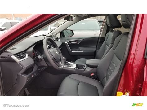 Black Interior 2020 Toyota Rav4 Xle Premium Awd Photo 136299722