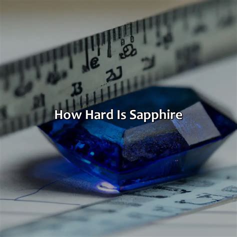 How Hard Is Sapphire Measurements 101