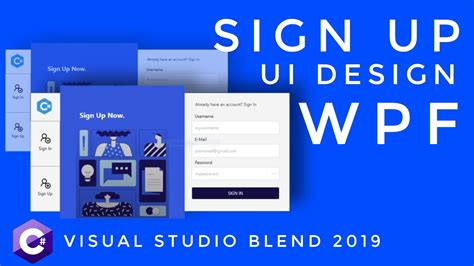 Wpf Tutorial Xaml Ui Design In Visual Studio Blend 2019 Dashboard Images