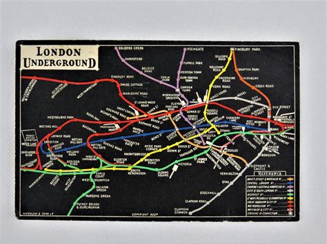 London Underground Maps — The Collection— Iconic Antiques
