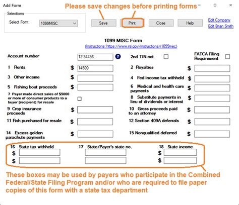 How To Print And File 1099 Misc Miscellaneous Income