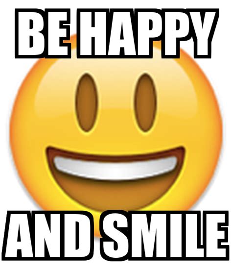 Be Happy And Smile Poster Xinxin Keep Calm O Matic