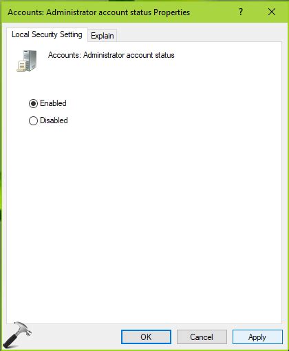 How To Enable Built In Administrator Account In Windows 10
