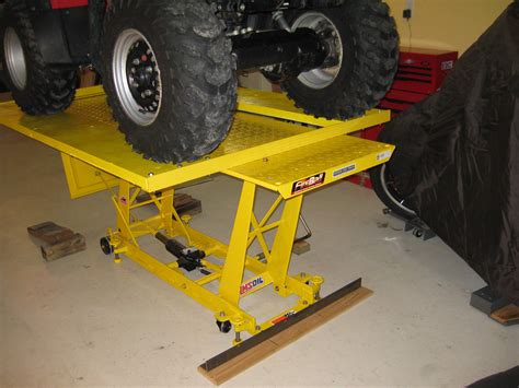 Made Myself A Lift Table Today Page 2 Honda Atv Forum