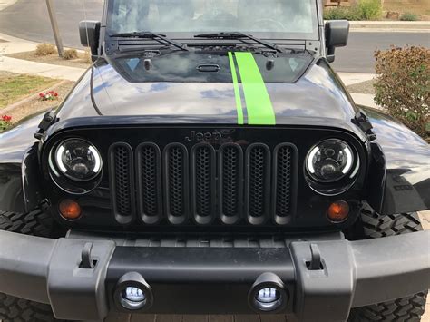 2007 & Up Jeep Gladiator Wrangler Rally Hood Decal (JK & JL)