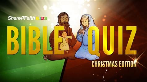 Bible Quiz For Kids Christmas Trivia Sunday School Online And Home