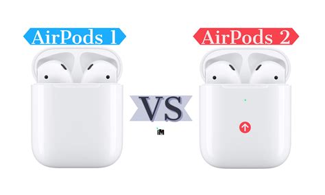 4.8 out of 5 stars 55 bluetooth 5.0 earphones wireless earbuds, airpods ipx5 waterproof 24h playtime true wireless. Apple AirPods 2 VS 1 | Full Comparison