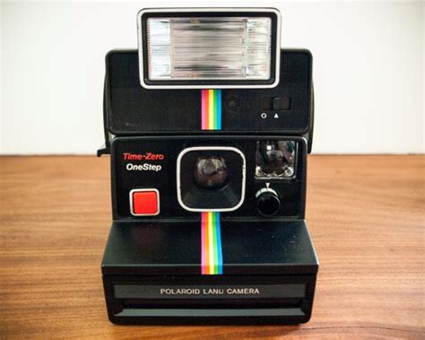 Tested Polaroid Time Zero One Step Rainbow Polaroid Vintage