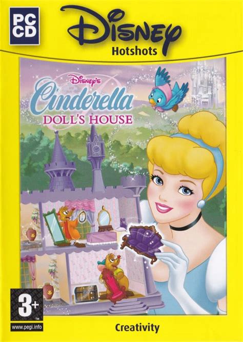 Disneys Cinderellas Dollhouse 2001 Windows Box Cover Art Mobygames