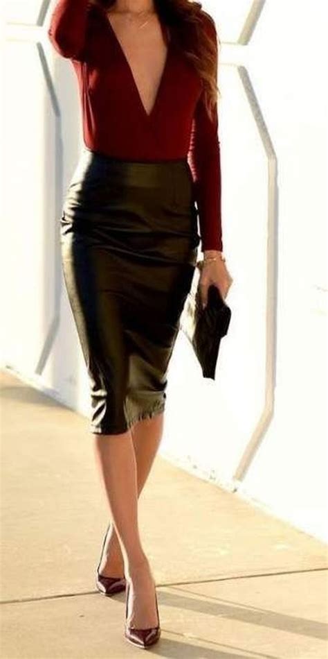 Spectacular Winter Pencil Skirt Outfits Ideas To Try Right Now