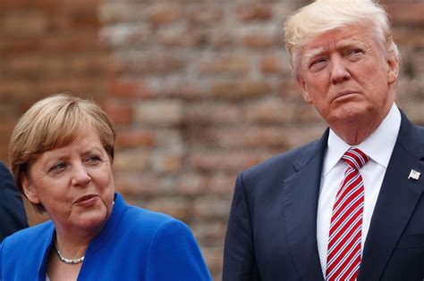 Following Trumps Trip Merkel Says Europe Cant Rely On ‘others She