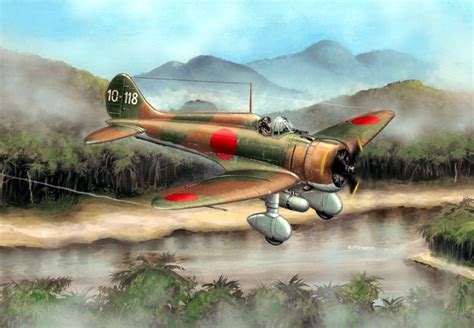 The mitsubishi a7m reppū (烈風, strong wind) was designed as the successor to the imperial japanese navy's a6m zero, with development beginning in 1942.performance objectives were to achieve superior speed, climb, diving, and armament over the zero, as well as better maneuverability. A5M4 Claude | Military art, Aviation art, Wwii aircraft