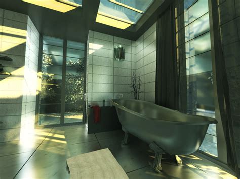 Bathroom Interior Design Study By Arthur Toth At