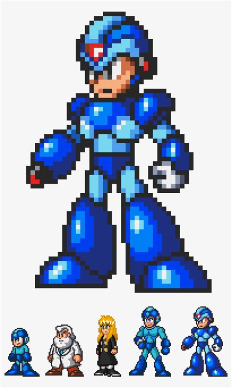 Megaman 8 Bit Sprite