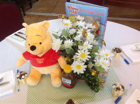 Come celebrate a winnie the pooh baby shower. Sweet Winnie the Pooh centerpiece for a storybook themed ...