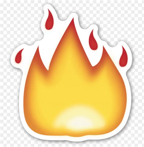 Fire Emoji Whatsapp Emoticon Transparente Transp Sticker Fire Png
