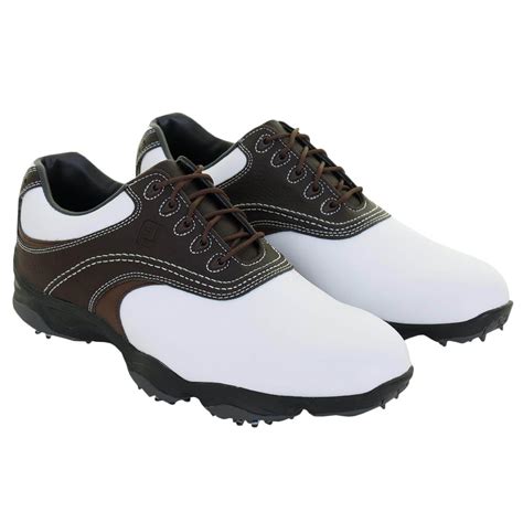 Footjoy Mens Fj Originals Leather Waterproof Spiked Golf Shoes 25 Off