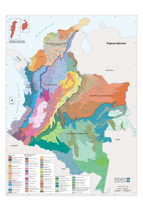 Mapas De Colombia Regiones Naturales De Colombia Porn Sex Picture