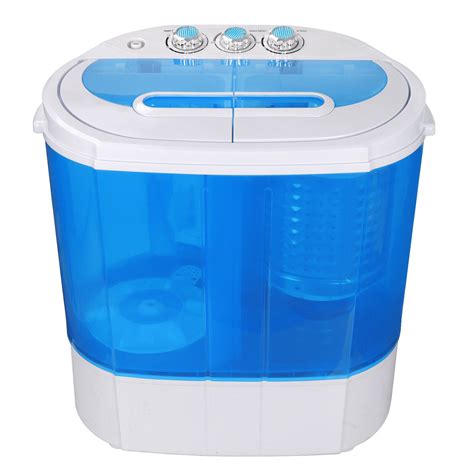 Portable Washing Machine Compact Lightweight 10lbs Washer W Spin Cycle