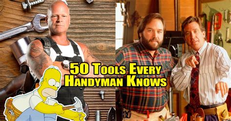 50 Tools And Gadgets Every Handyman Should Know How To Use