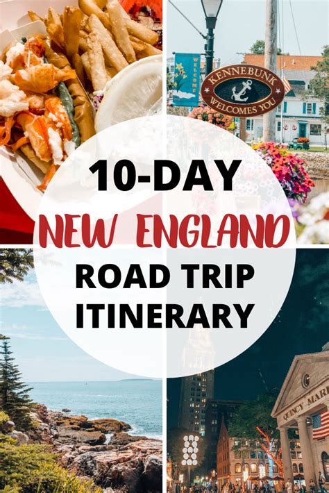 10 Day Ultimate New England Road Trip Road Trip Maine Road Trip New England