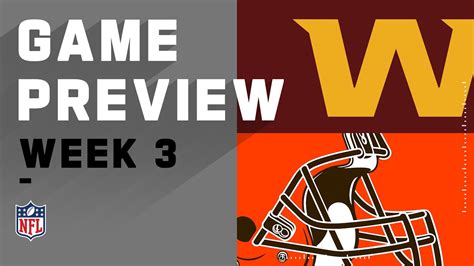 Washington Football Team Vs Cleveland Browns Week 3 Nfl Game Preview
