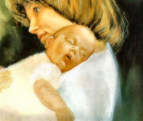Great Paintings of Mother Towards Baby Love - XciteFun.net