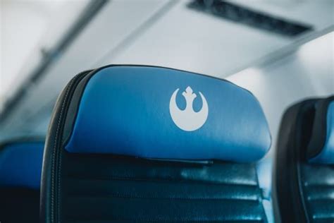 photos inside united airlines new star wars themed boeing 737 plane insider new star wars